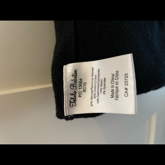 Aritzia | Black Tulula Babaton Knit Cashmere Sweater Vest XXS - Picture 4 of 5